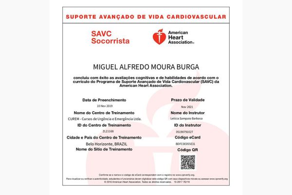 ACLS - SAVC SOCORRISTA