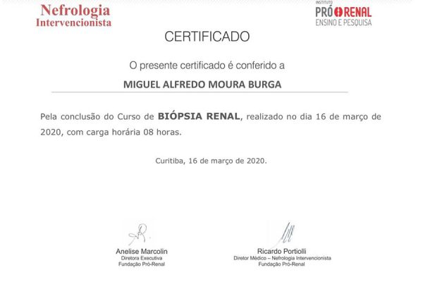 BIÓPSIA RENAL GUIADA POR ULTRASSOM
